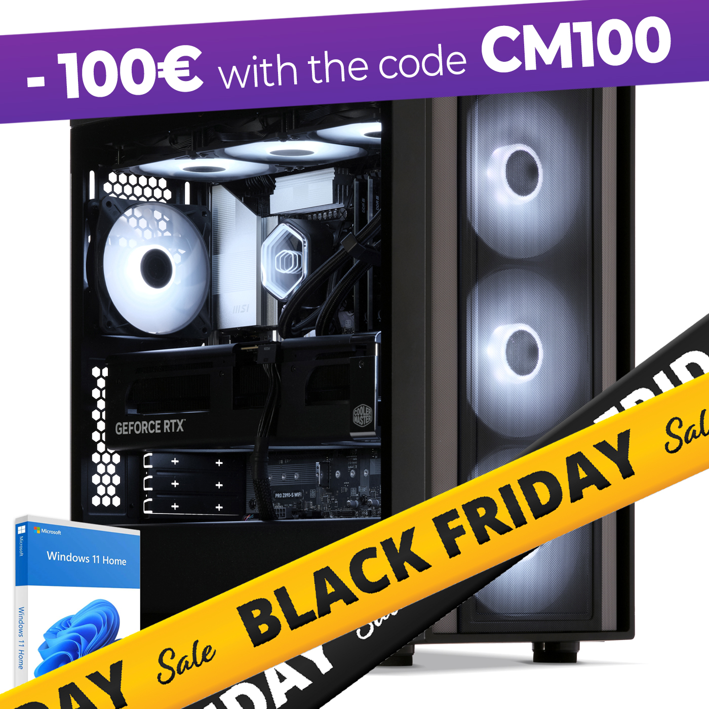 PC Gaming, Intel i5-12600KF, Geforce RTX5080