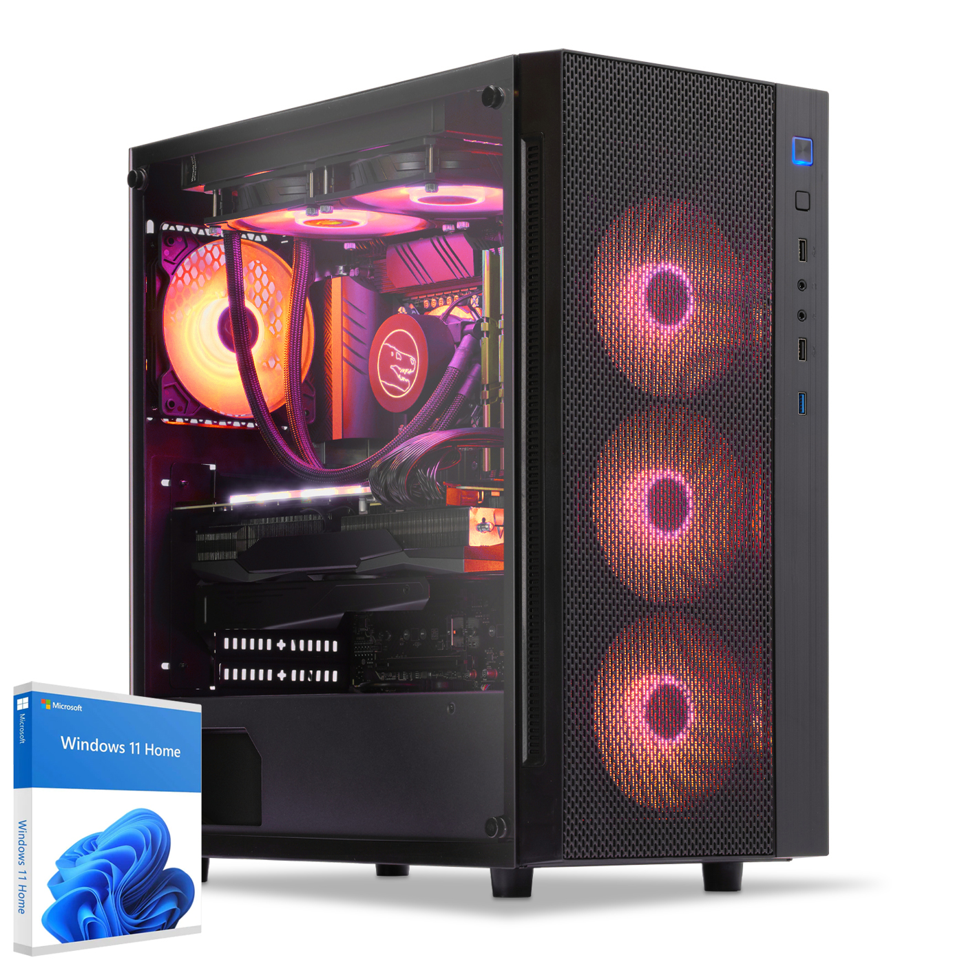Gaming PC, AMD Ryzen 5 5600X, Geforce RTX5060Ti Gaming PC, AMD Ryzen 5 5600X, Geforce RTX5060Ti