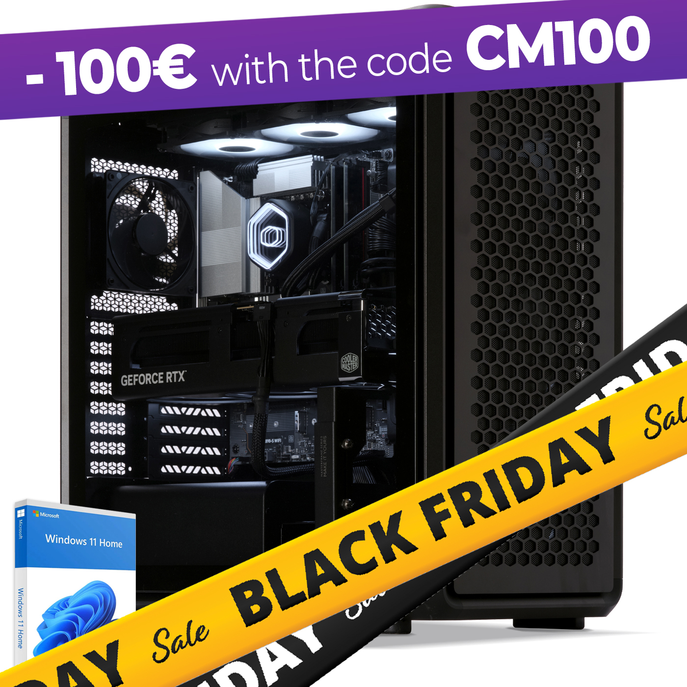 PC Gaming, Intel i7-12700KF, Geforce RTX5080