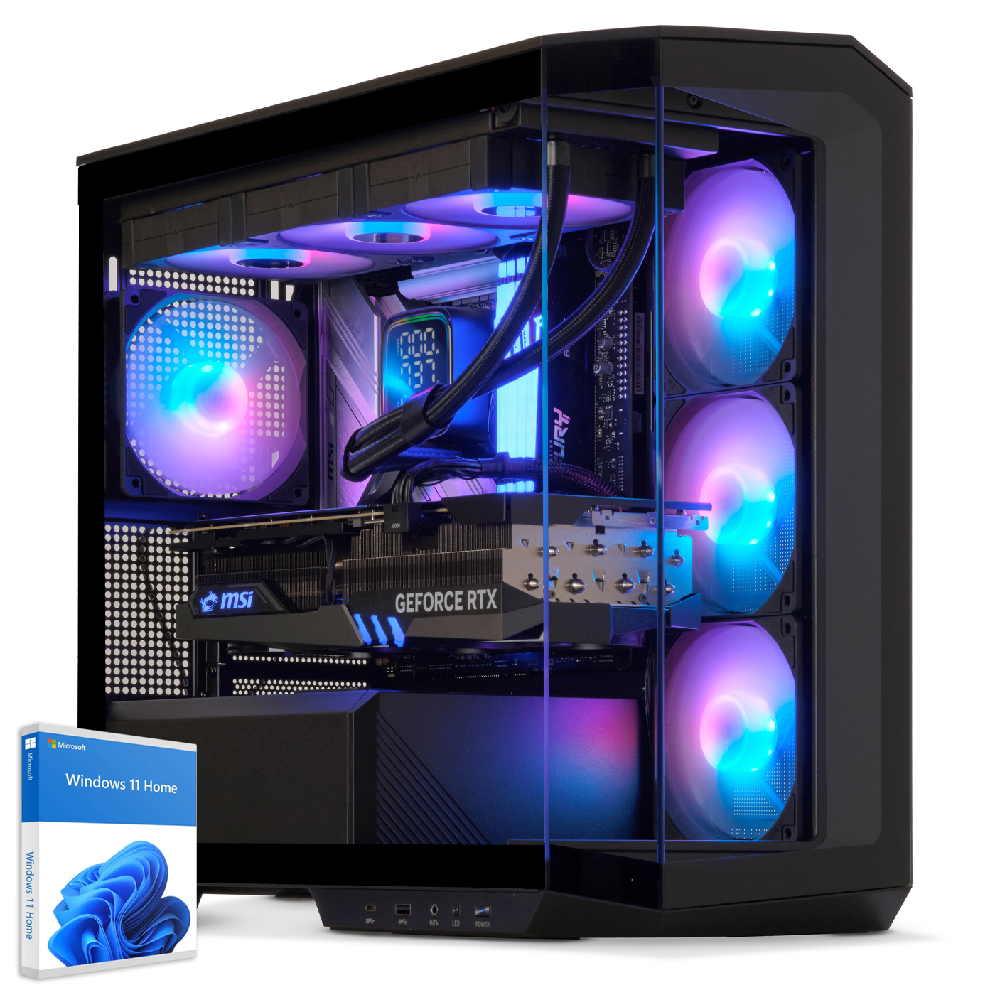 PC Gaming, AMD Ryzen 9 9900X3D, Geforce RTX5070Ti