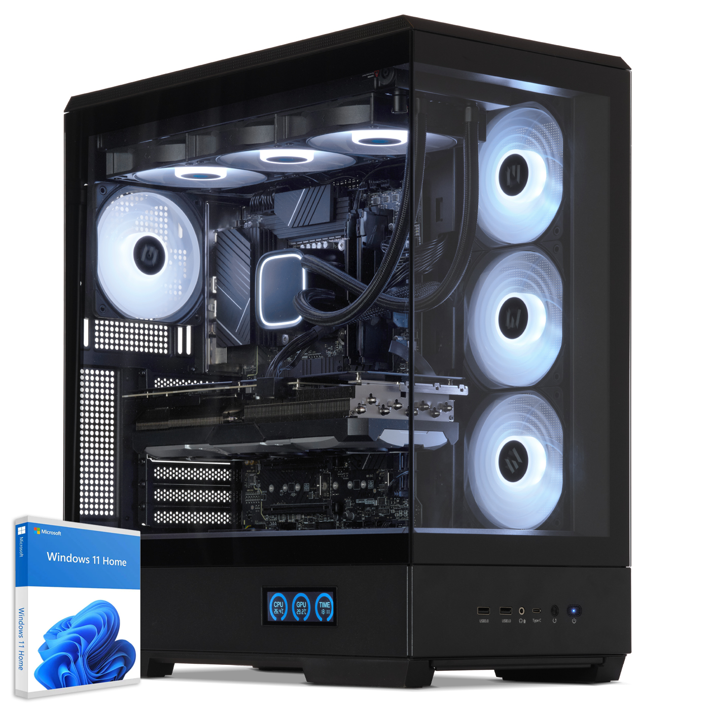 PC Gamer, AMD Ryzen 7 9700X, Geforce RTX5070Ti