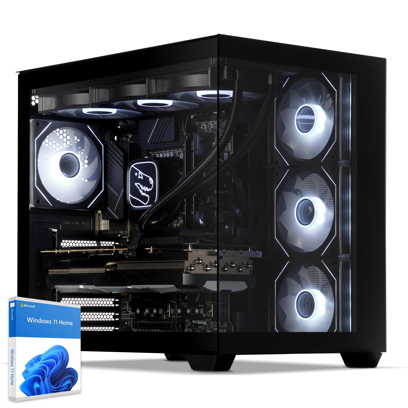 Gaming PC, AMD Ryzen 5 5600X, Geforce RTX5060Ti 16Gb
